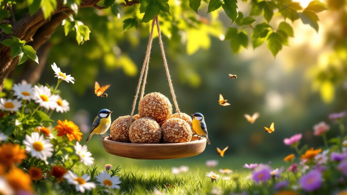De beste zelfgemaakte vetbollen die tuinvogels verkiezen boven gekochte
