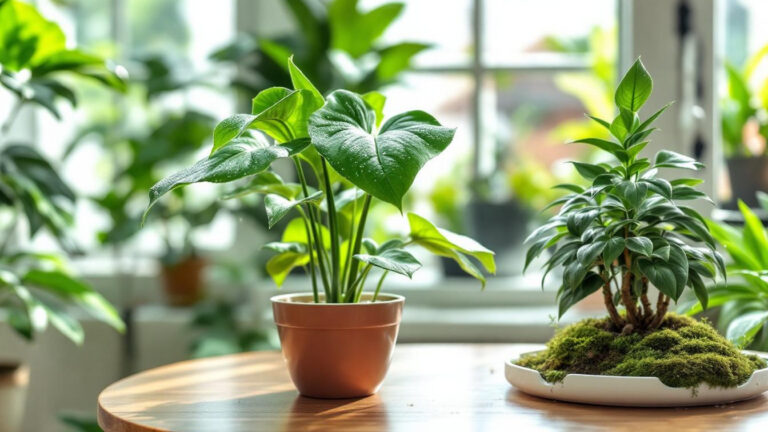 De ideale luchtvochtigheid voor kamerplanten en hoe je die bereikt