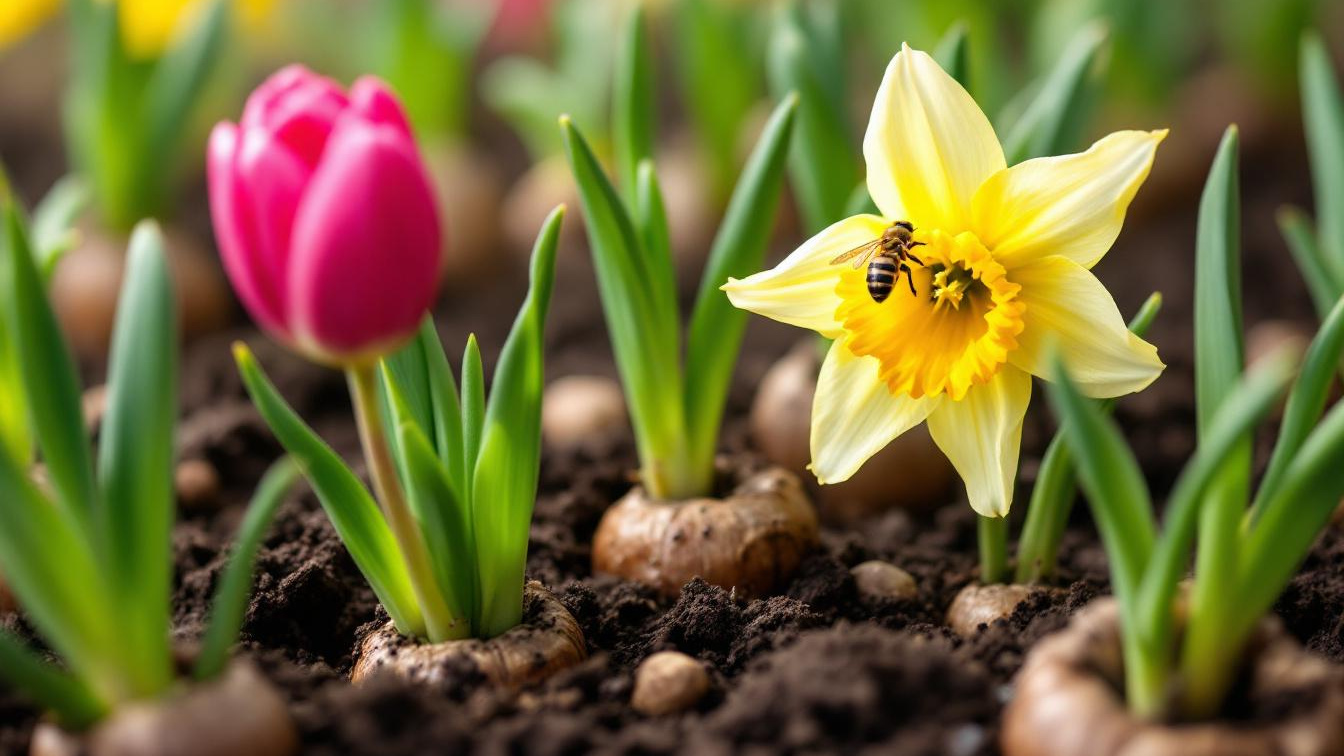 De laatste kans om tulpen en narcissen te planten voordat het te laat is deze maand