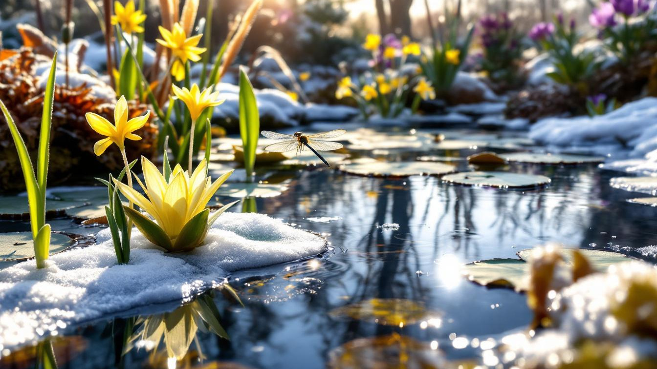 De slimme tuiniertip waarmee je vijver glashelder de winter doorkomt