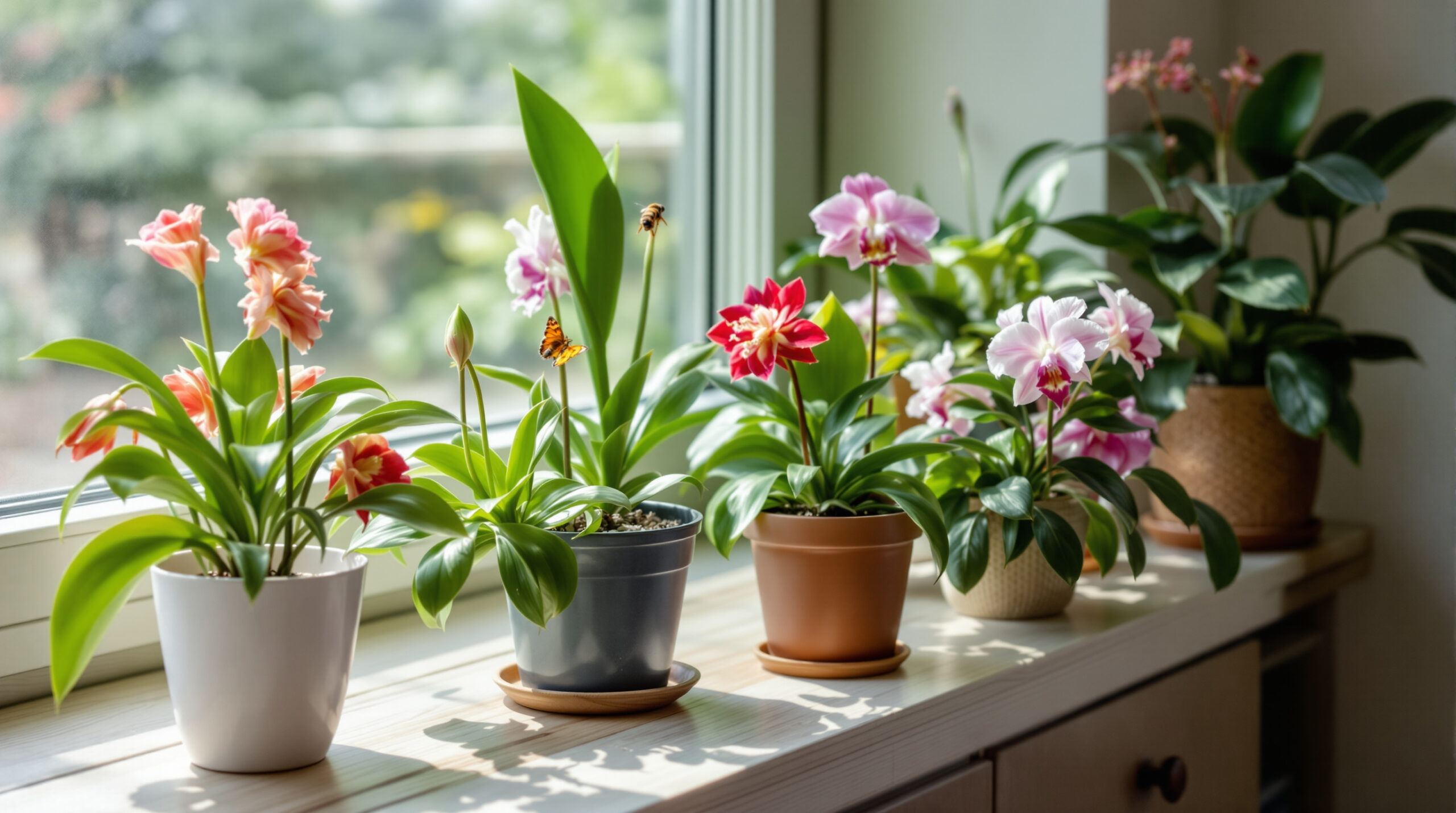 Deze bloeiende kamerplanten fleuren je huis op tijdens de donkerste dagen van het jaar