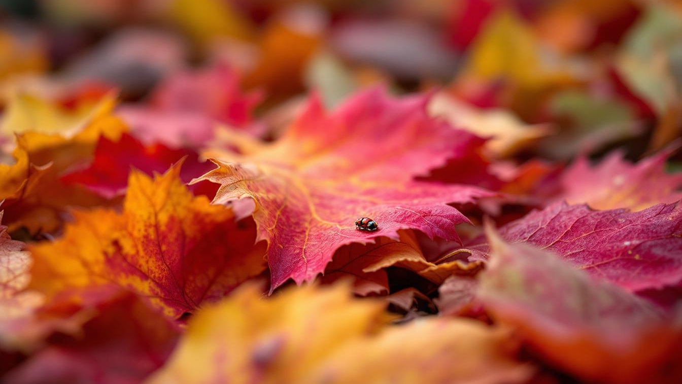 Dit is waarom je de bladeren in je tuin moet laten liggen voor verborgen diertjes