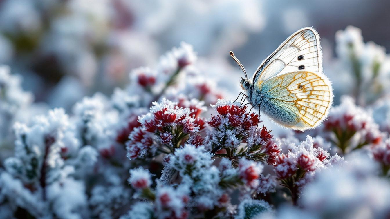 Dit verklaart waarom je in december vlinders ziet terwijl het vriest buiten