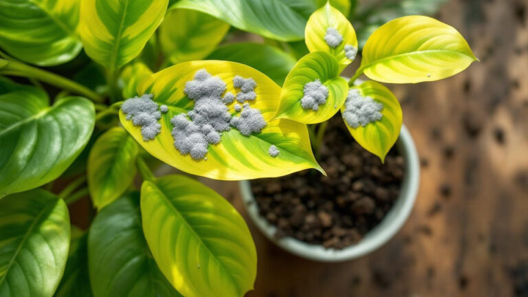 Je kamerplanten besproeien helpt niet tegen droge lucht en kan schimmel veroorzaken