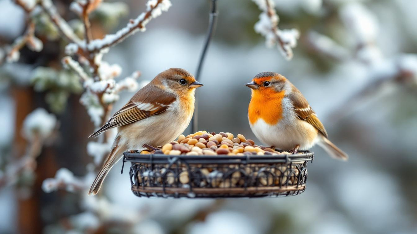 Ornithologen ontdekken welk vogelvoer de meeste energie geeft per gram