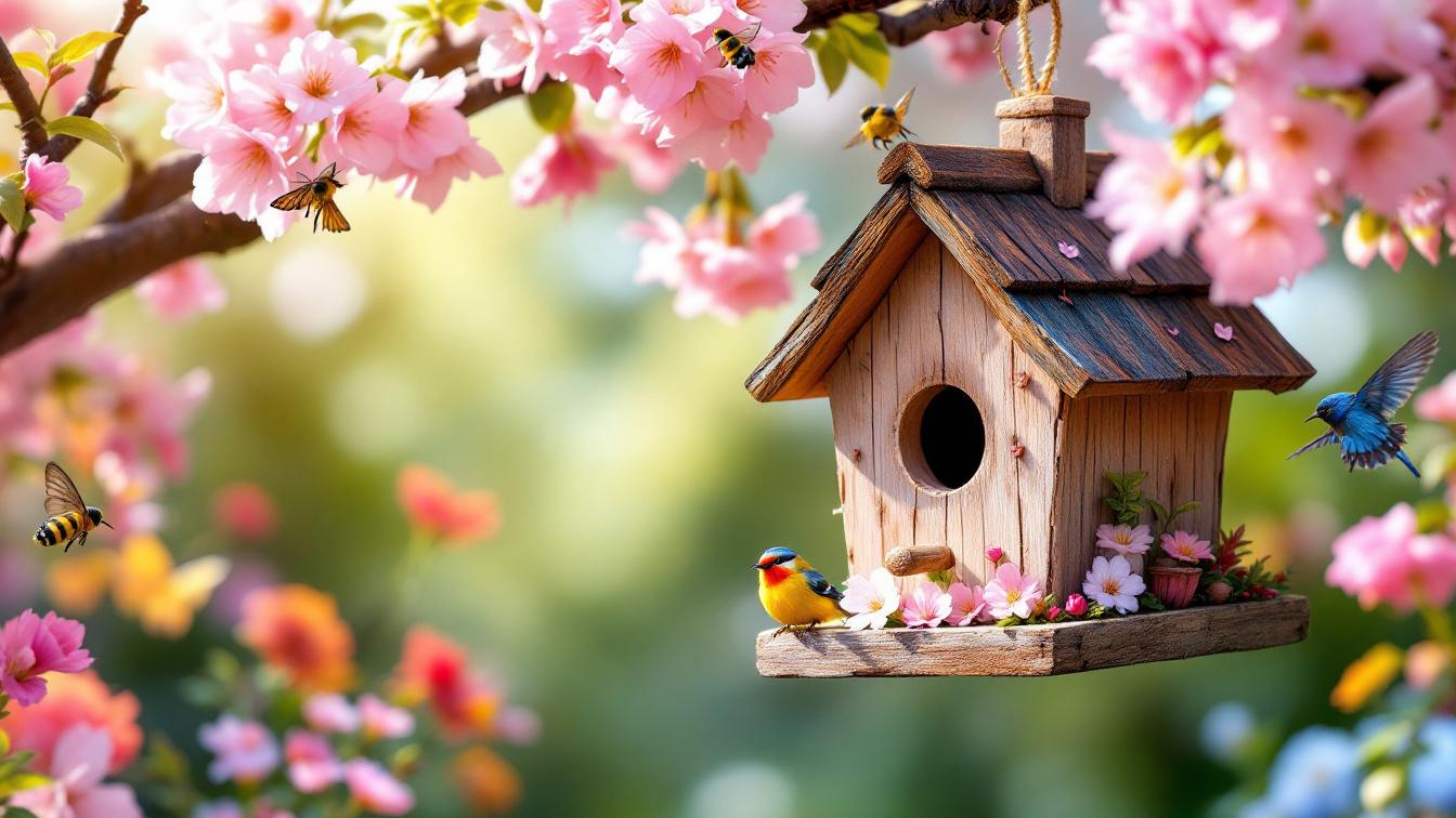 Waarom een vogelhuisje nu ophangen je volgend voorjaar meer vogels oplevert