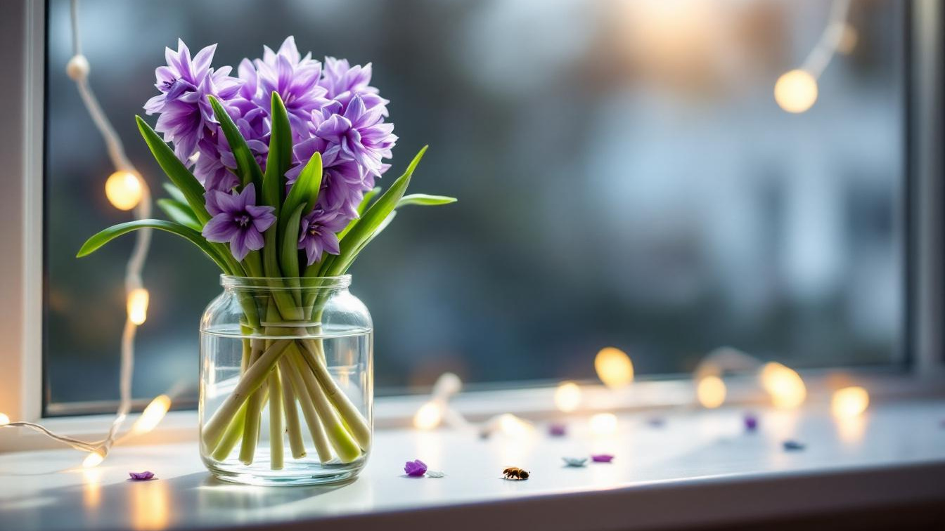 Waarom je hyacint op water kweken de perfecte kerstgeur in huis geeft