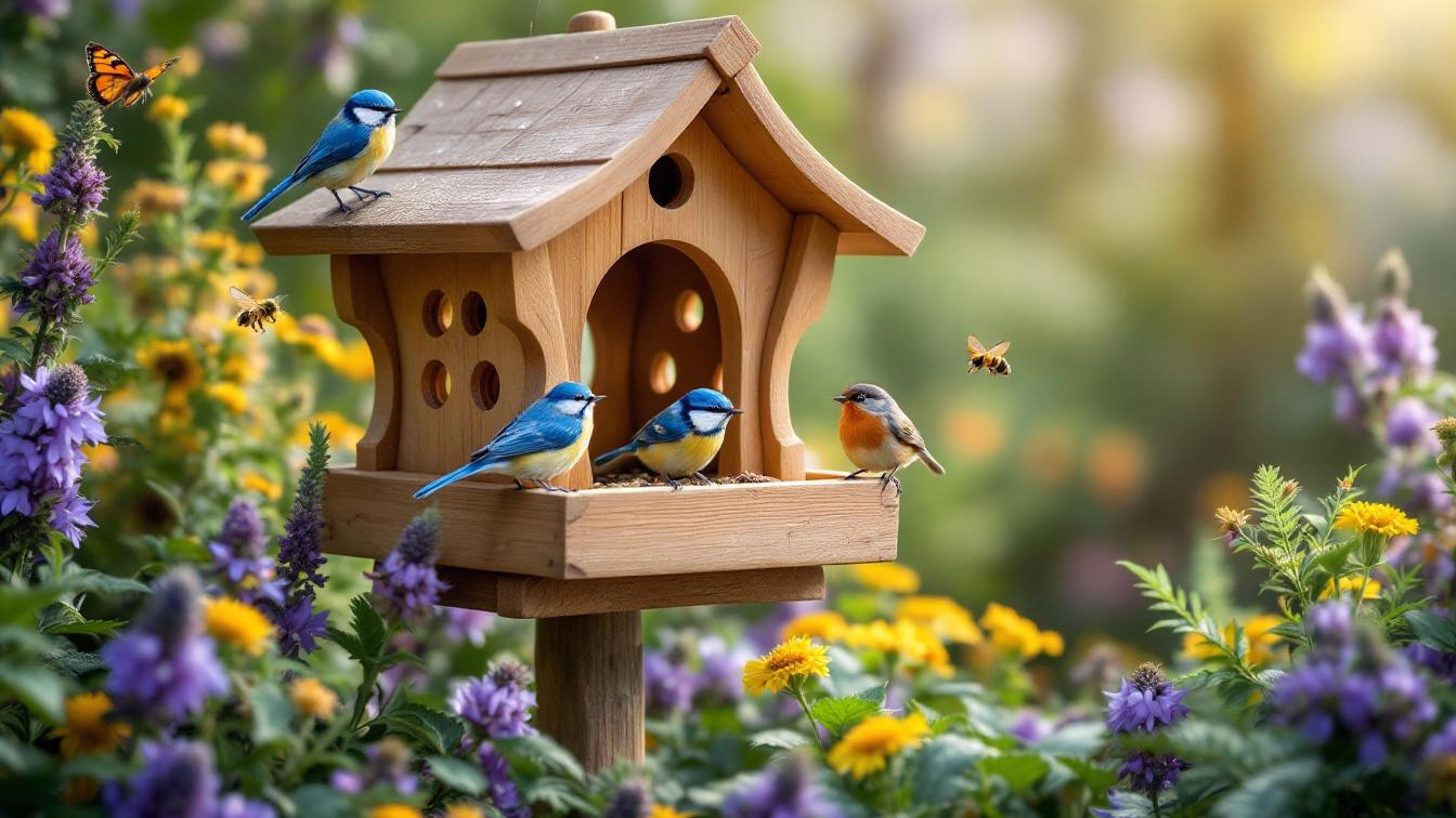 Zo creëer je het perfecte vogelrestaurant waar mezen en roodborstjes op afkomen