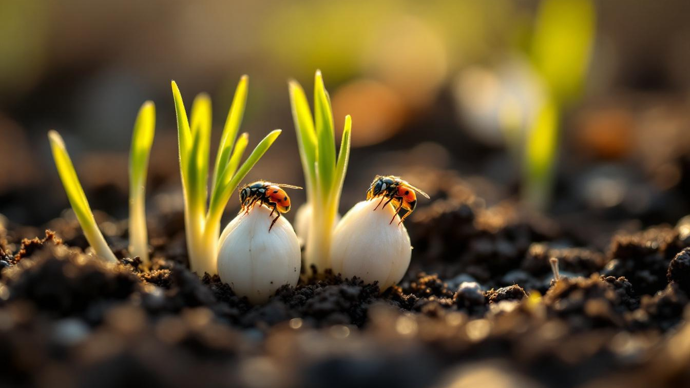 Bij exact 4 graden beginnen de eerste voorjaarsbollen al onzichtbaar te ontwaken