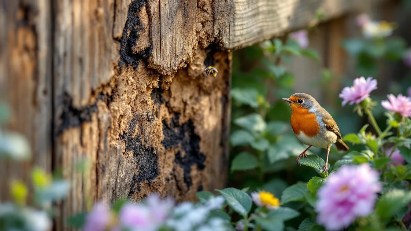 Bij meer dan 20% vocht in het hout begint houtrot zich onzichtbaar te verspreiden