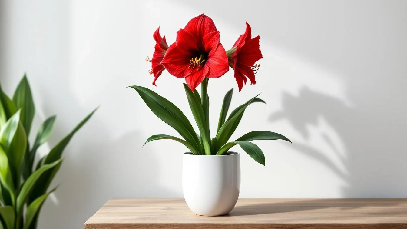 Bloemenexperts onthullen de truc om je amaryllis alsnog tot bloei te dwingen