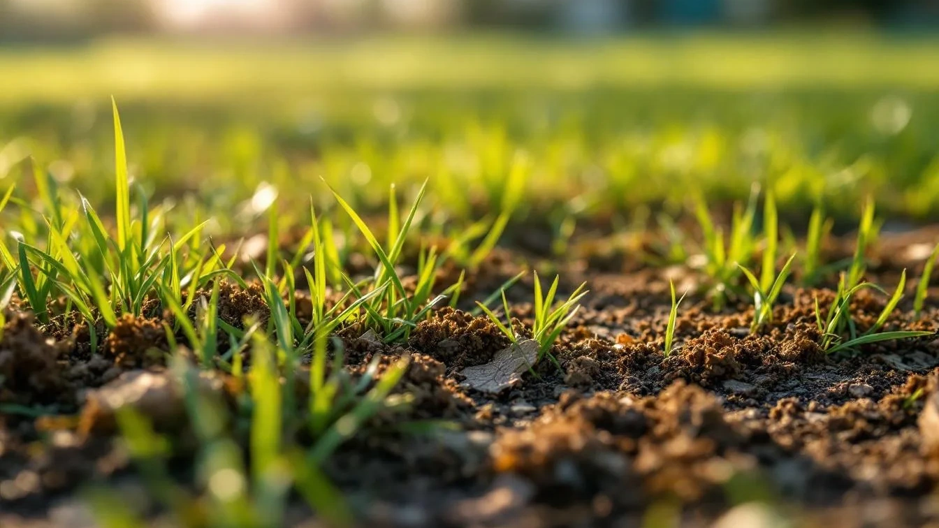 Brandende vuurwerkresten op je gazon veroorzaken bruine plekken tot 30 centimeter diep