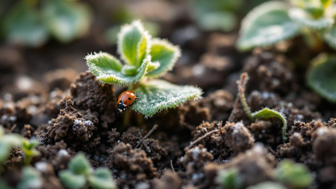 Check nu of je winterharde planten nog stevig in de grond staan na de vorst