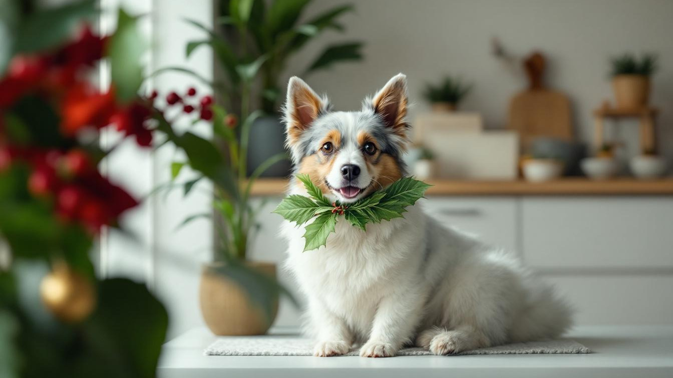 Controleer nu welke kerstplanten veilig zijn voordat je huisdier ervan eet