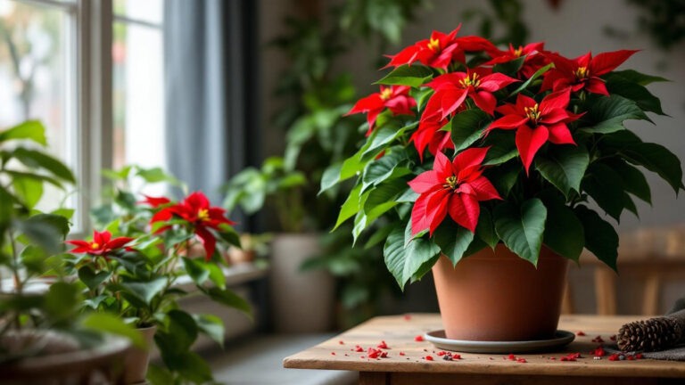 De kerstster gaat altijd dood na de feestdagen maar met deze tip niet dit jaar