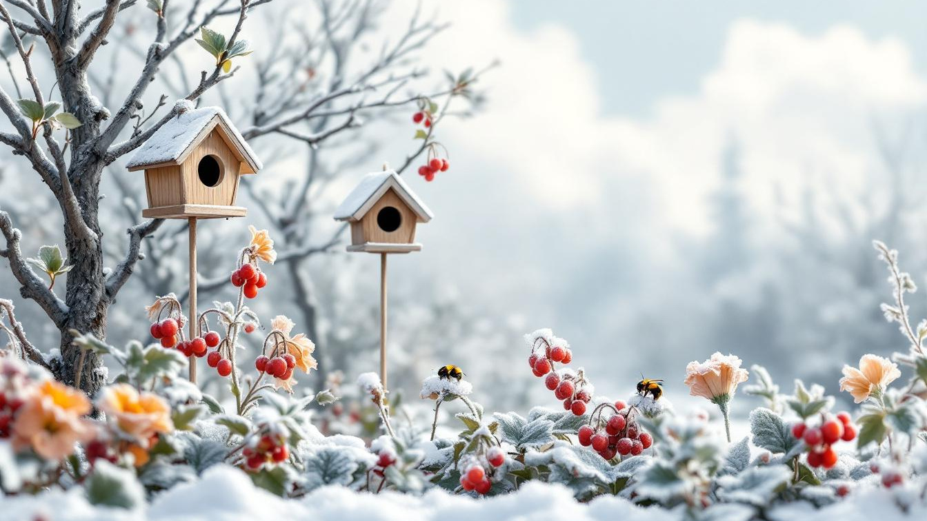 De lege nestkastjes na oud en nieuw betekenen niet dat de vogels weg zijn