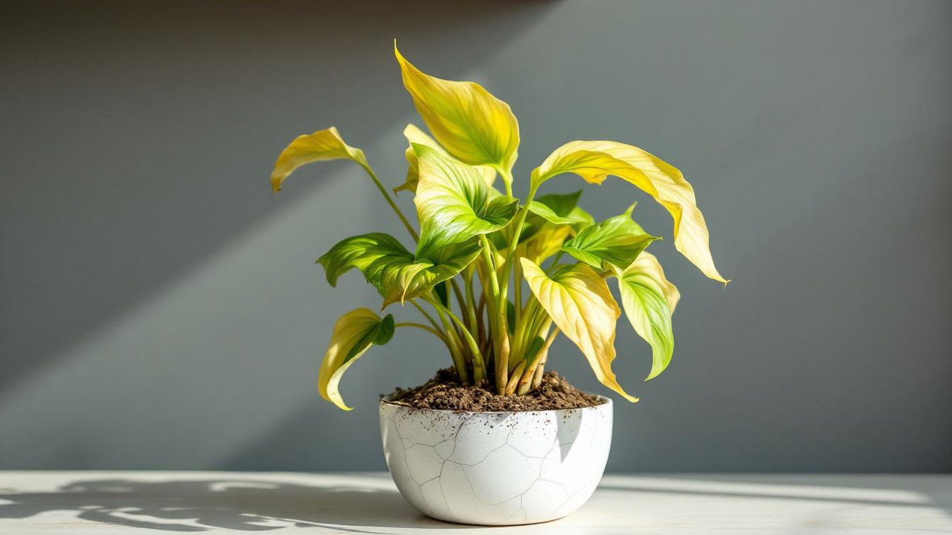 De meeste kamerplanten staan nu al weken te lang in dezelfde uitgedroogde potgrond