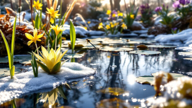 De slimme tuiniertip waarmee je vijver glashelder de winter doorkomt