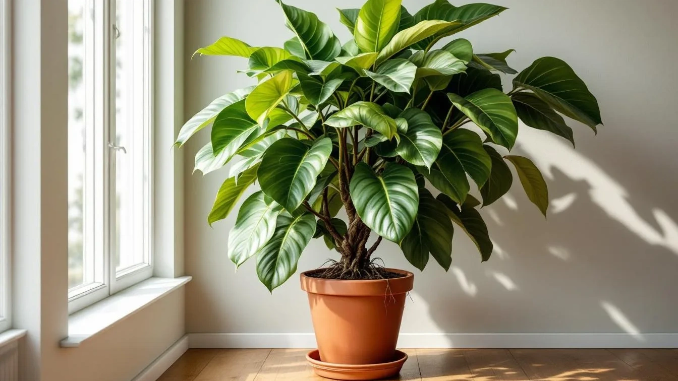 De tekenen dat je plant te groot is voor zijn pot zijn nu het duidelijkst zichtbaar