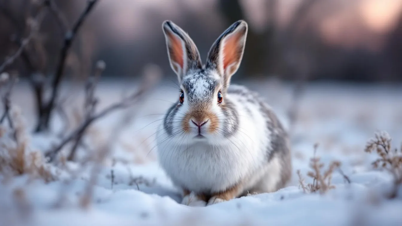 De wintervacht van je buitenkonijn beschermt niet tegen de stress van vuurwerkknallen