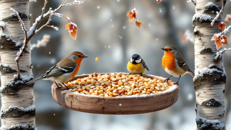 Dit is het beste vogelvoer voor december dat tuinvogels niet kunnen weerstaan