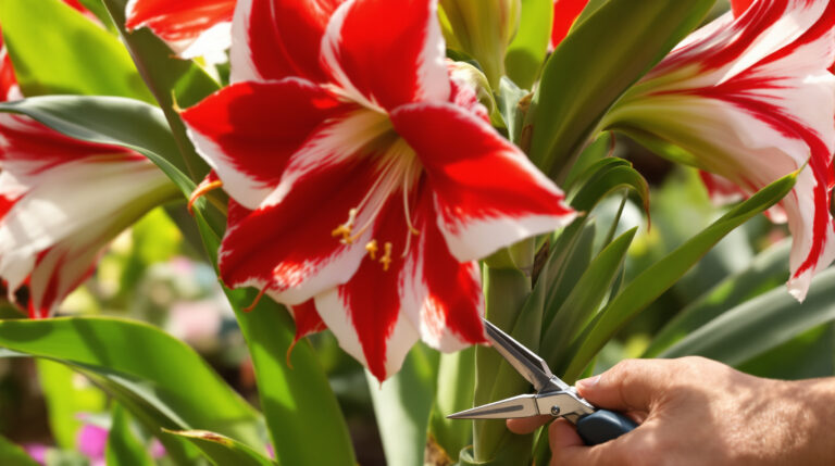 Dit is waarom je amaryllisbol volgend jaar weer uitbundig bloeit als je dit nu doet