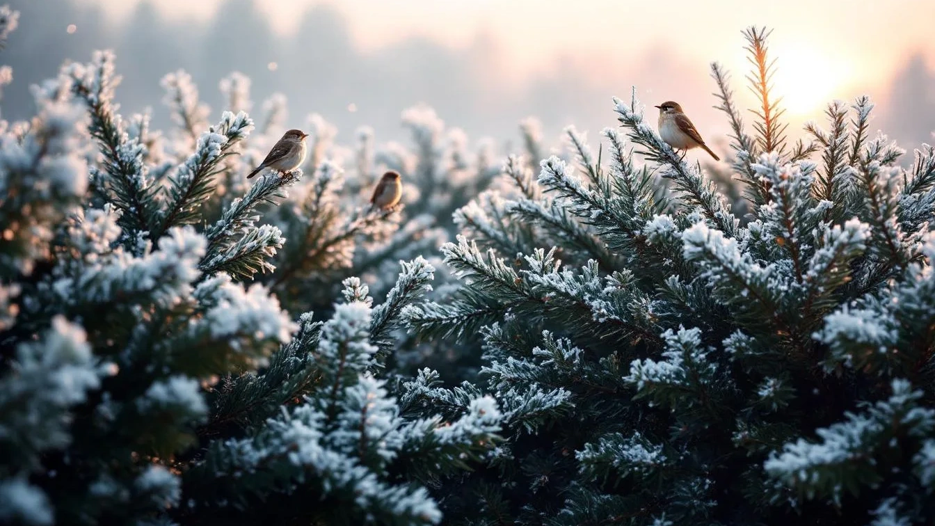 Een dichte haag of conifeer is vanavond het verschil tussen leven en dood voor vogels
