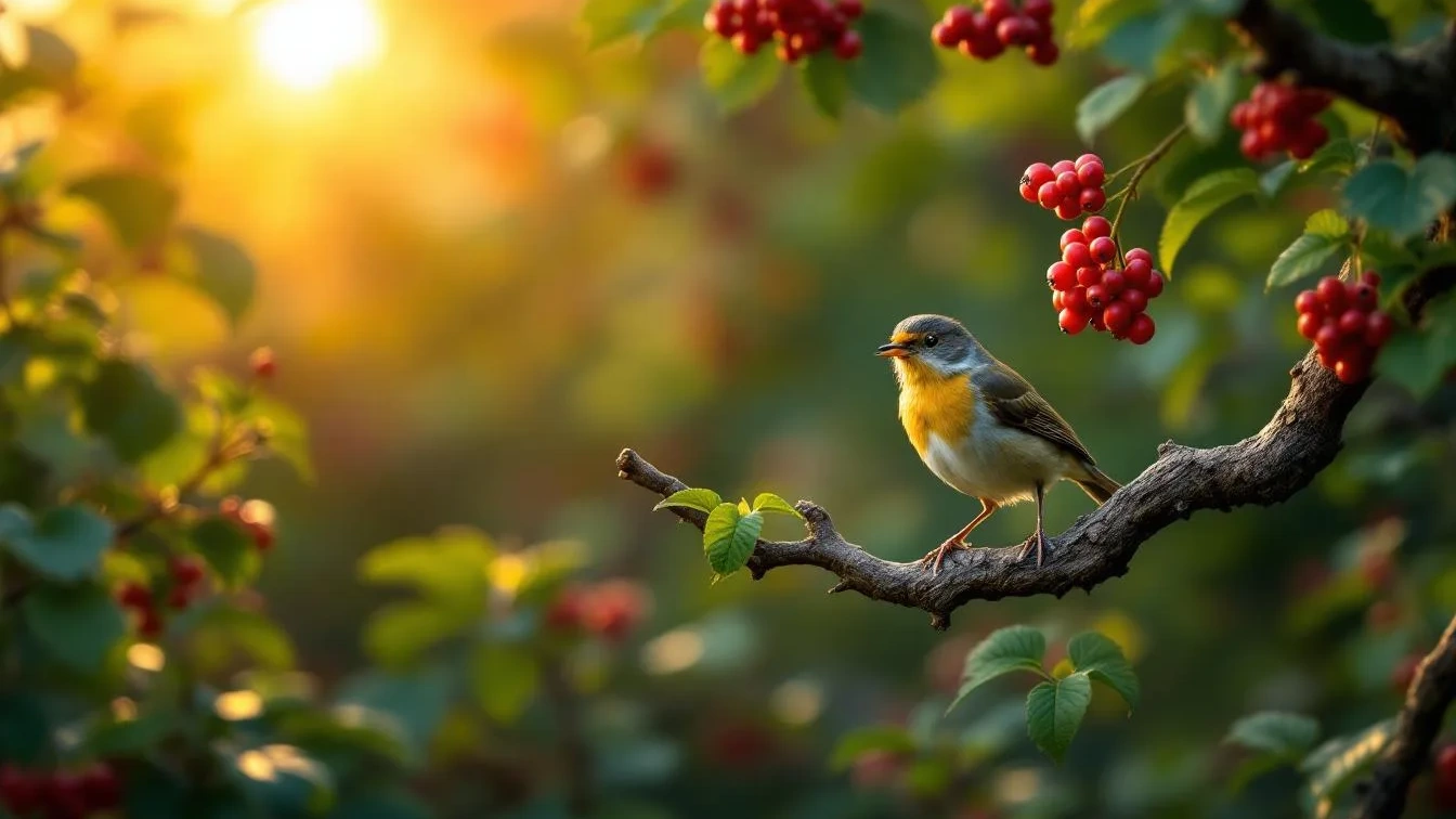 Een volle maag voor zonsondergang bepaalt of een vogel de nacht overleeft