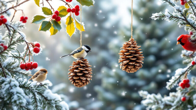 Hoe help je vogels in de tuin tijdens de wintermaanden?