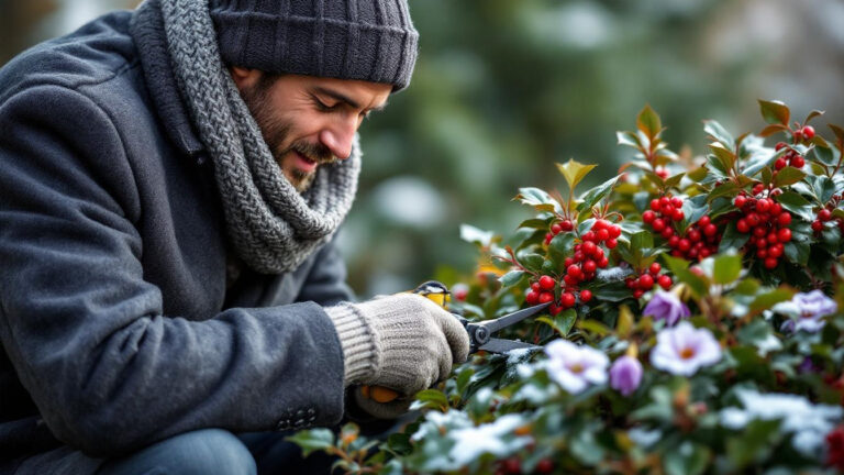 Hoe houd je de tuin levendig in de winter?