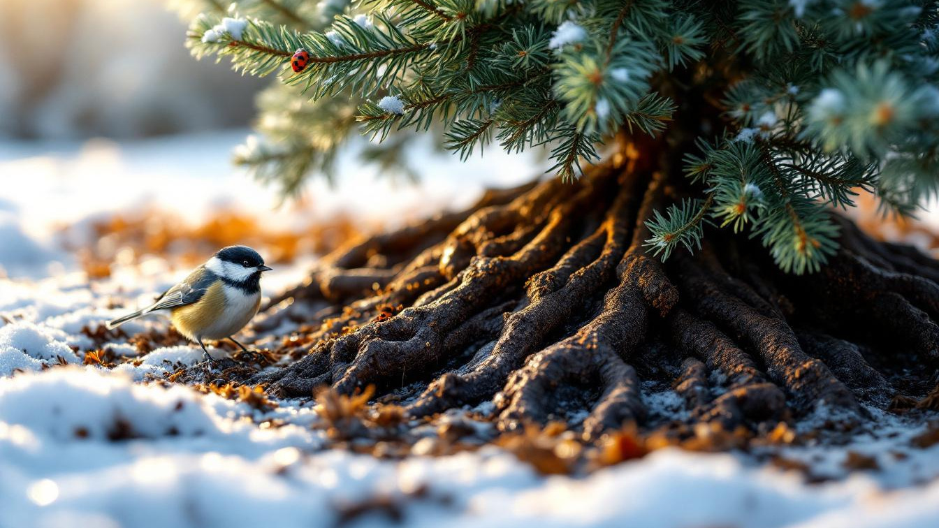 Je coniferen water geven in de winter veroorzaakt wortelrot sneller dan droogte ze kan doden