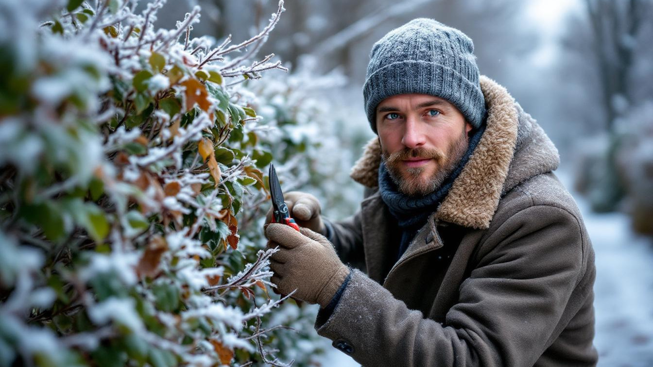 Je haag snoeien vlak voor de kerst maakt de takken extra kwetsbaar voor vorstscheuren