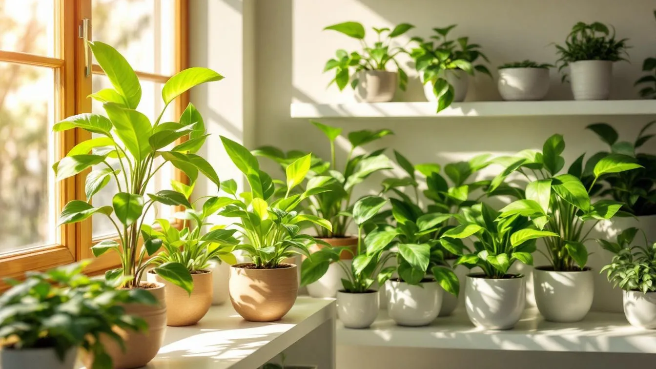 Je kamerplanten hebben nu 50% minder water nodig dan je denkt