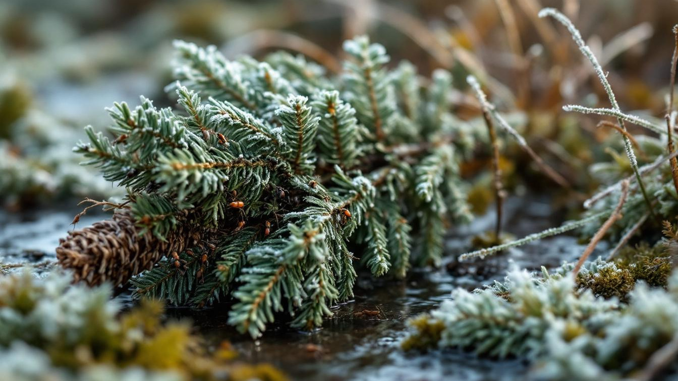 Je kerstboom na de feestdagen in de tuin leggen trekt ongedierte aan