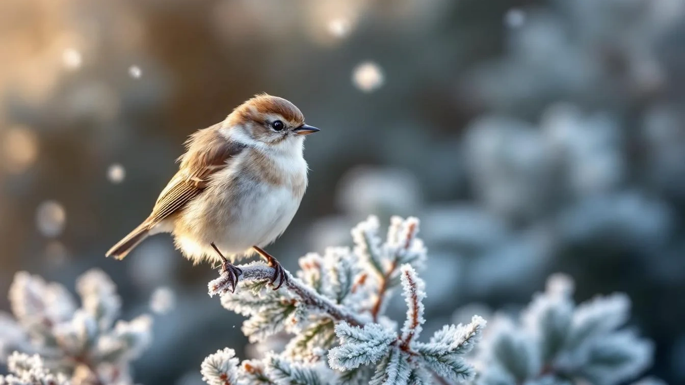 Ornithologen ontdekken dat vogels in de winter tot 10% van hun lichaamsgewicht verliezen per nacht