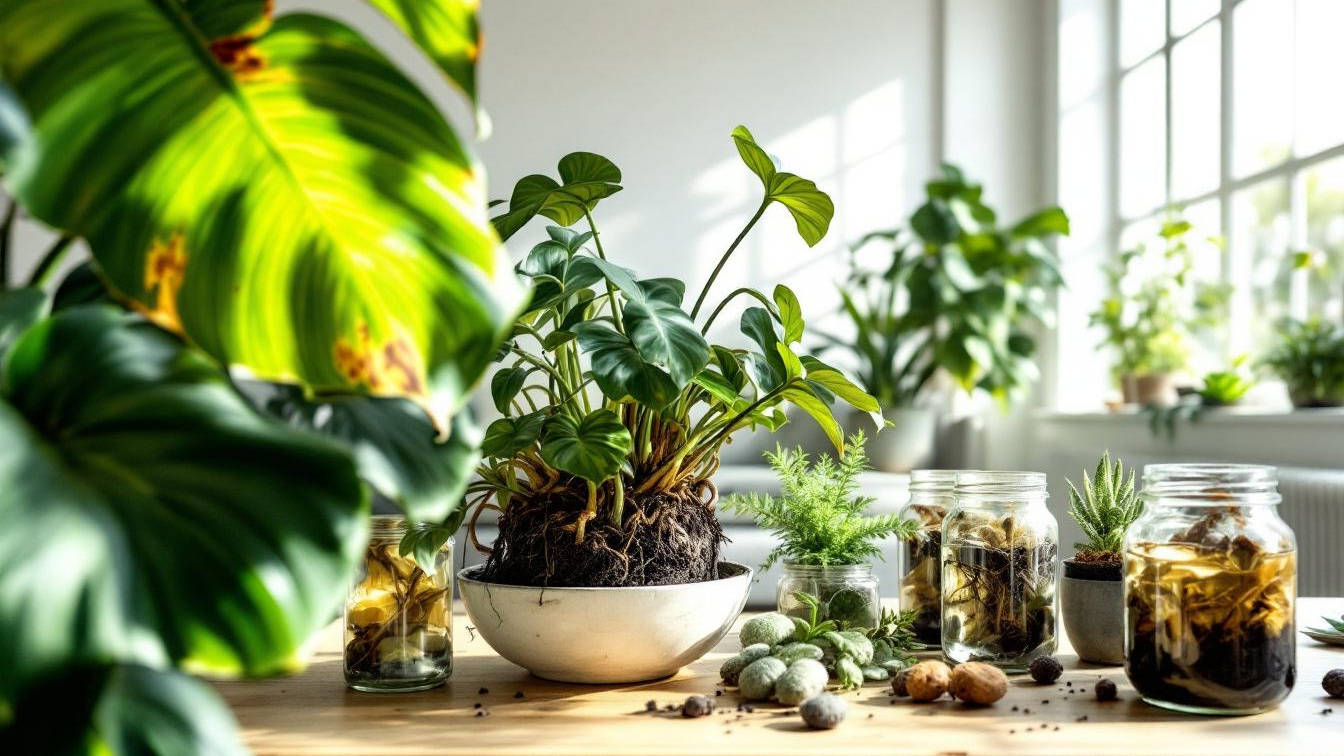 Stekjes maken van je kamerplanten in december mislukt in 80% van de gevallen