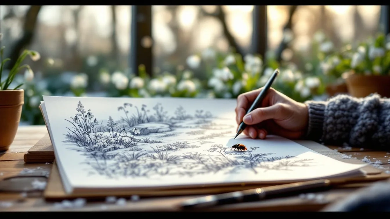 Tuinarchitecten onthullen waarom een tuinschets in januari betere resultaten geeft