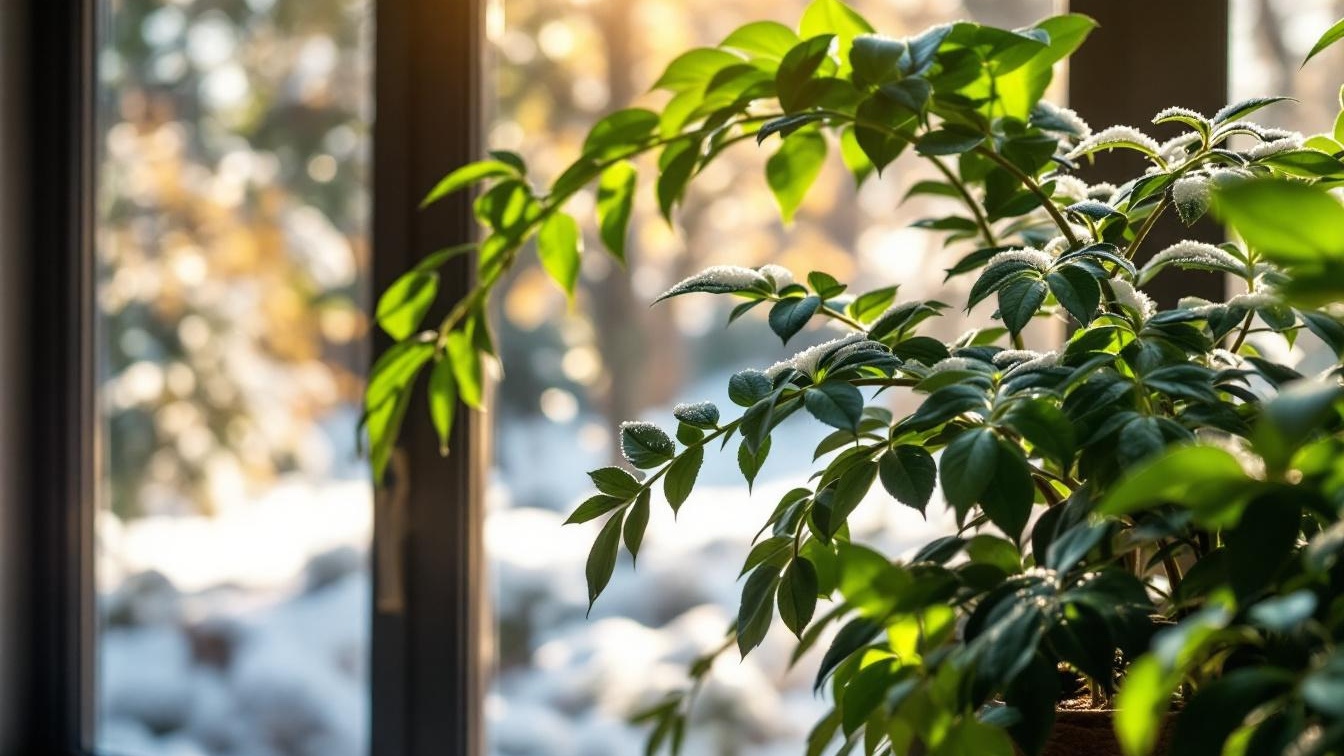 Voeding geven aan je plant in de winter hoopt giftige zouten op in de wortels