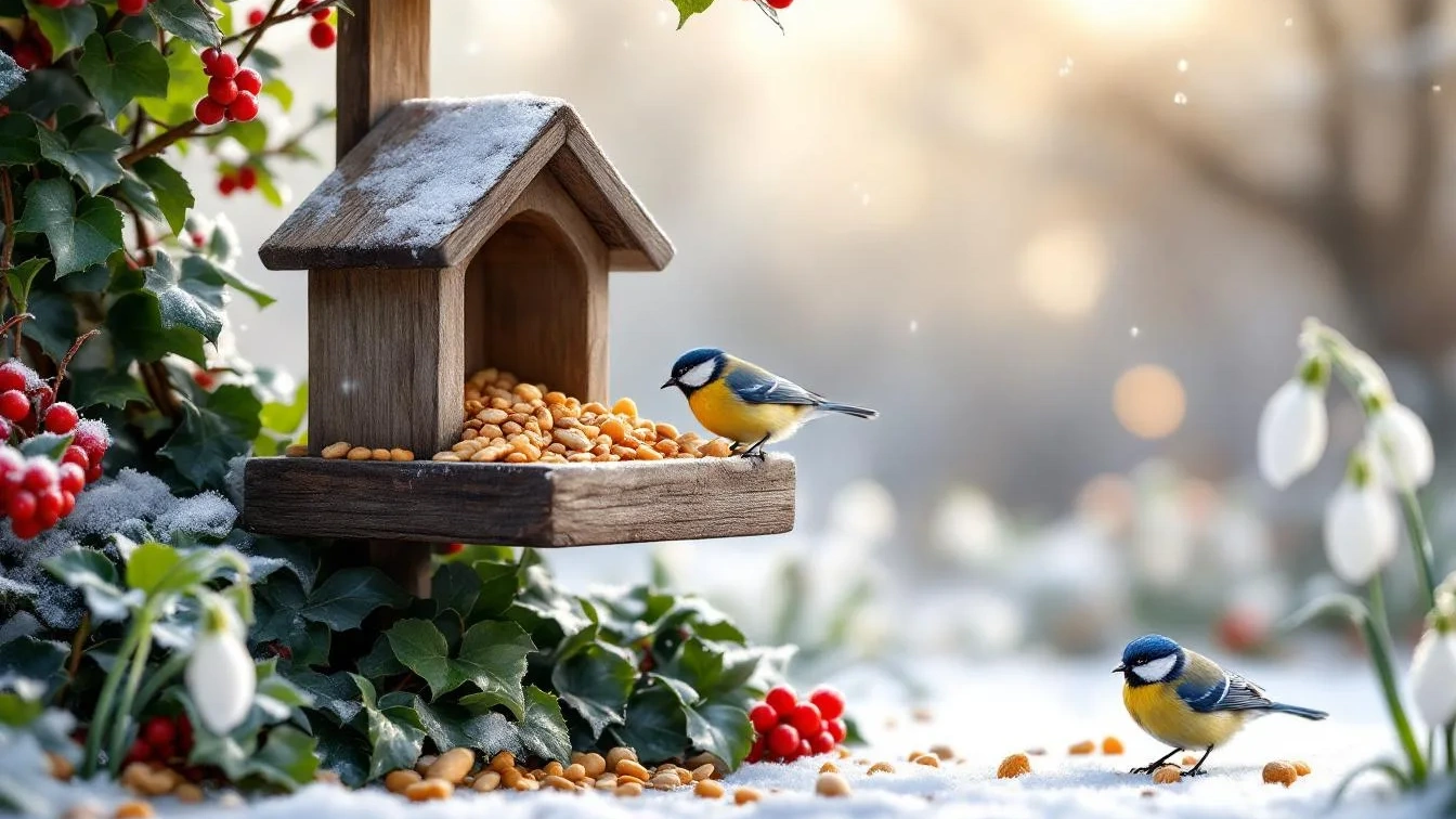 Voedingsexperts delen het ideale menu om vogels door januari te helpen