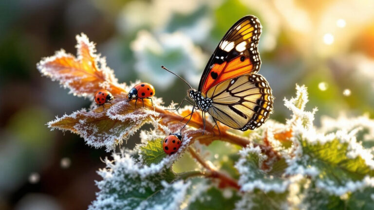 Winterrust: wat doen insecten als het koud wordt?