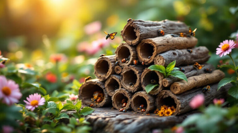 Zo maak je van een simpele takkenhoop een vijfsterrenhotel voor overwinterende insecten