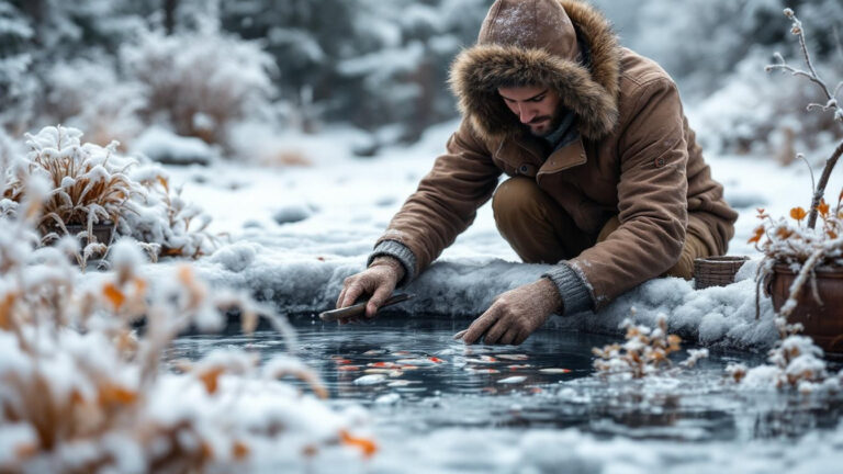 Zo voorkom je dat je vissen de winter niet overleven door zuurstofgebrek