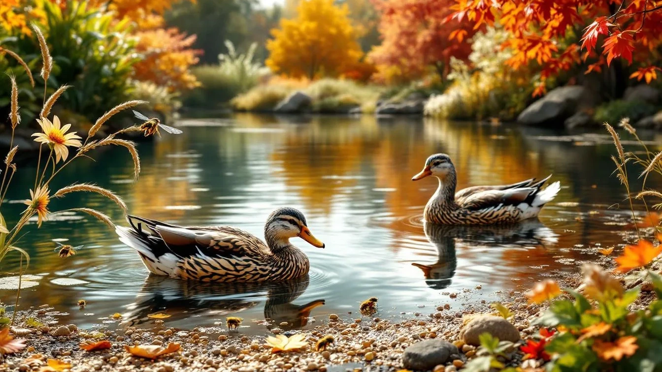 Stop nu met brood voeren en kies voor erwten haver of speciaal eendenvoer